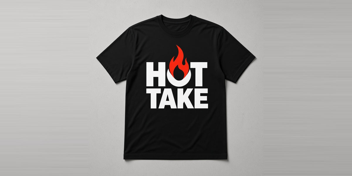 Black Hot Take tee